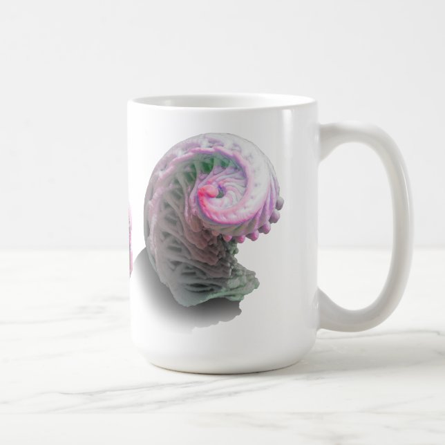 Mug fractale de l'énergie 3D (Droite)