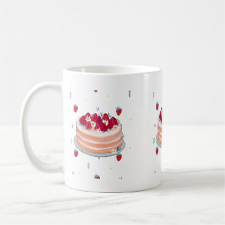 Mug Fraises Câteau pour toujours
