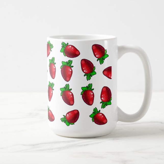 Mug Fraises fraîches (Droite)