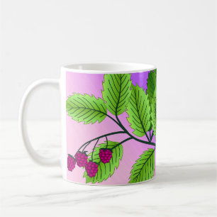 Mug Framboises sur une branche