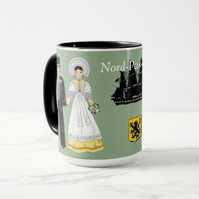 Mug France, Nord-Pas-de-Calais (Devant gauche)