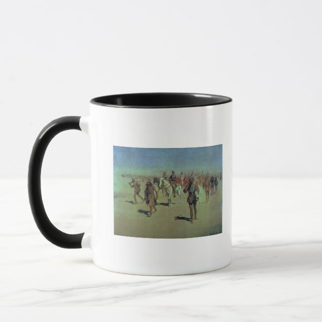 Mug Francisco Vasquez De Coronado faisant sa manière (Gauche)