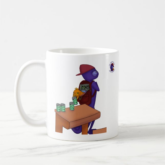 Mug Frankie prend une soude (Gauche)
