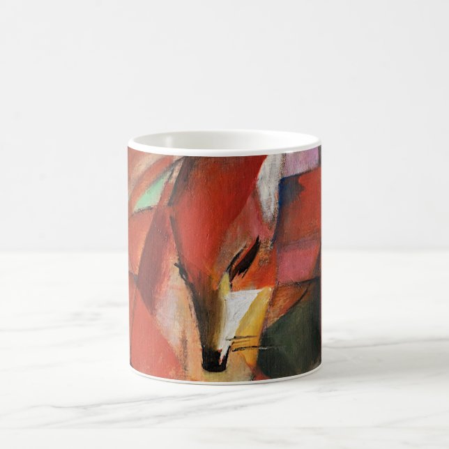 Mug Franz Marc Célèbre Peinture Les Renards (Centre)