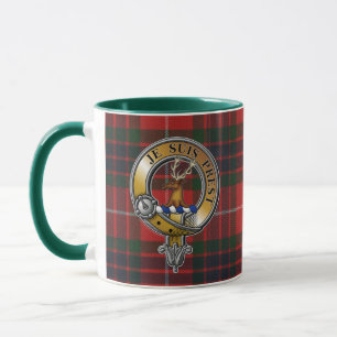 Mug Fraser Lovat Tartan & Badge
