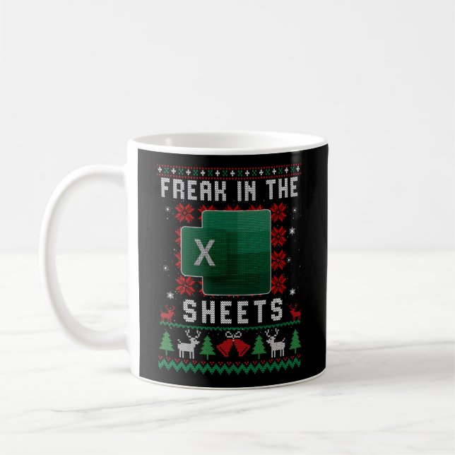 Mug Freak Dans Les Feuilles Excel Vilain (Gauche)
