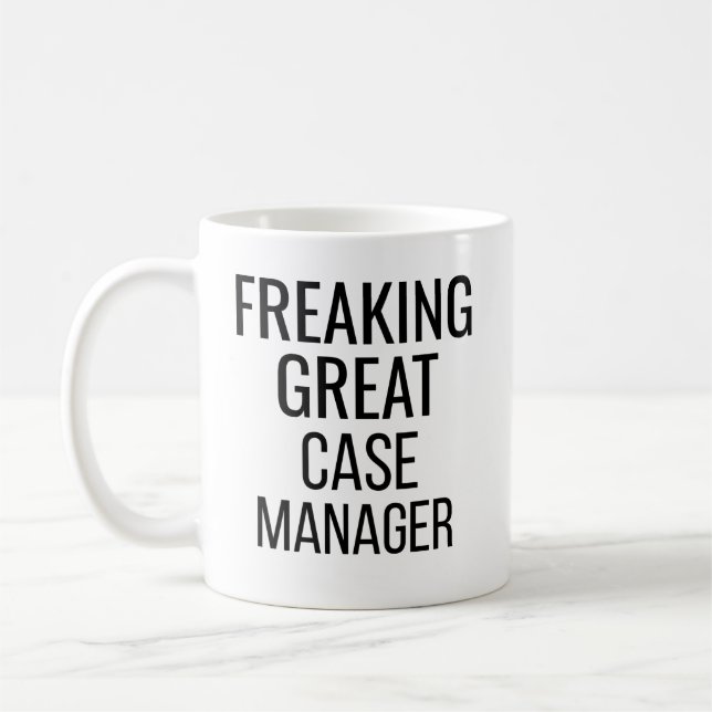 Mug Freaking Great Coque Manager (Gauche)