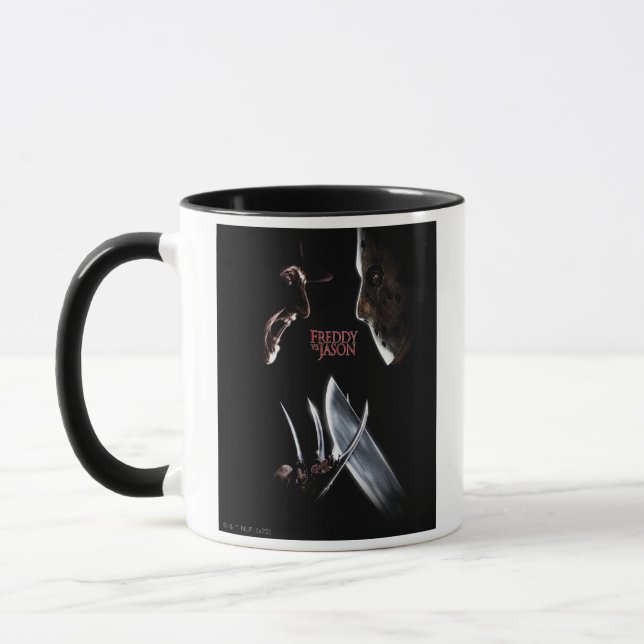 Mug Freddy contre Jason | Affiche théâtrale (Gauche)