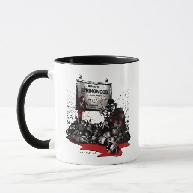 Mug Freddy contre Jason | Bienvenue à Springwood (Gauche)