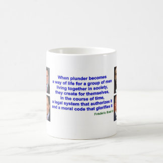 Mug - Frederic Bastiat's quote about PLUNDER