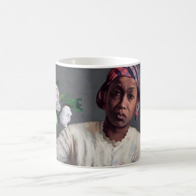 Mug Frédéric Bazille - Jeune femme aux pivoines (Centre)