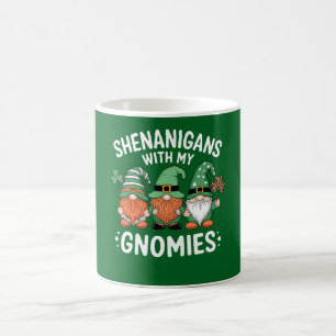 Mug Fredonnements avec mes gnomes St Patrick's Day irl