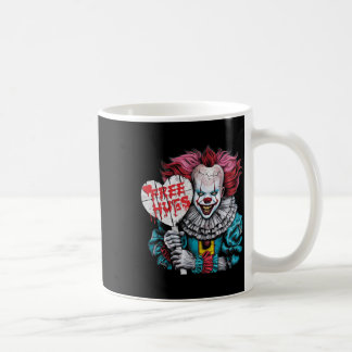 Mug Free A Hugs Scary Clown Character Valentine Hallow