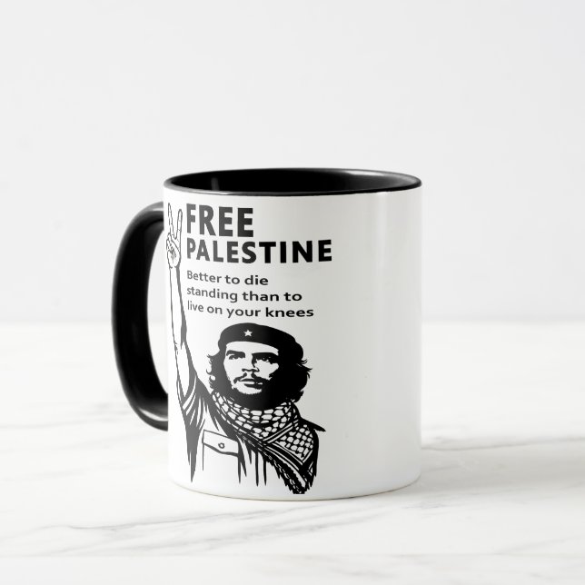 MUG FREE PALESTINE (Devant gauche)