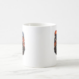 Mug Freedom Forever – Aigle américain réaliste 4 juill