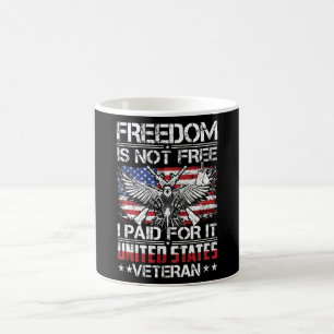 Mug Freedom Isnt Free Veteran - American Eagle