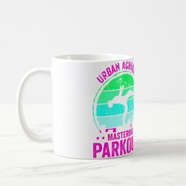 Mug Freerunning Street Workout Freestyle Acrobatic Par (Gauche)