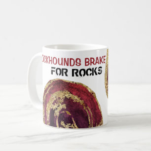 Mug *~* FREIN ROCKHOUNDS POUR ROCKS Agate Parties scin