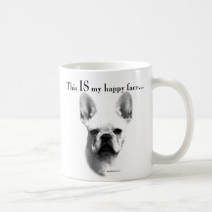 Mug French Bulldog Happy Face