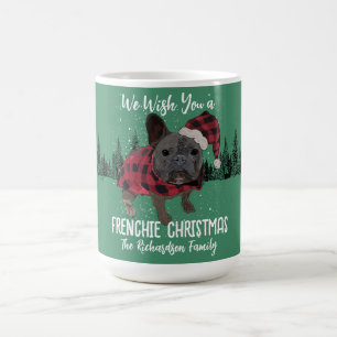Mug French Bulldog Noël Chien personnalisé Frenchie
