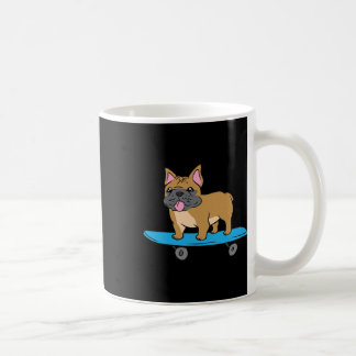 Mug French Bulldog Skateboard Chien Skateur Bouledogue