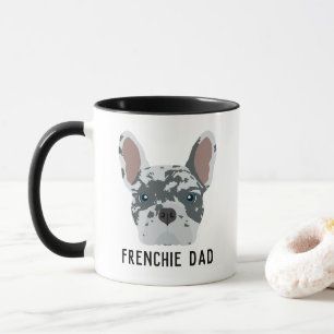 Mug Frenchie Dad Blue Merle French Bulldog