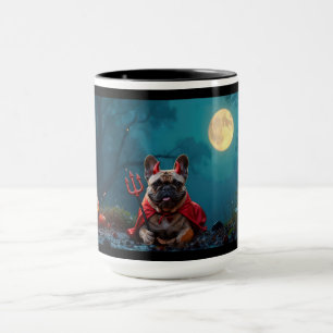 Mug Frenchie Diable- Trop mignon pour être méchant