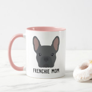 Mug Frenchie Mom Blue French Bulldog