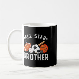 Mug Frère All Star du garçon qui fête son anniversaire