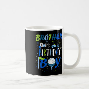 Mug Frère De L'Anniversaire Garçon Trou Dans Un Sport 