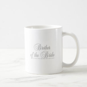 Mug Frère de l'élégance de gris de jeune mariée