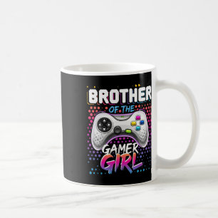 Mug Frère Du Gamer Girl Matching Vidéo Jeu Birt