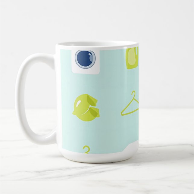 Mug Fresh Laundry Day Pattern (Gauche)