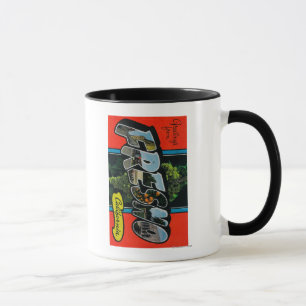 Mug Fresno, Californie - Scènes de grandes lettres