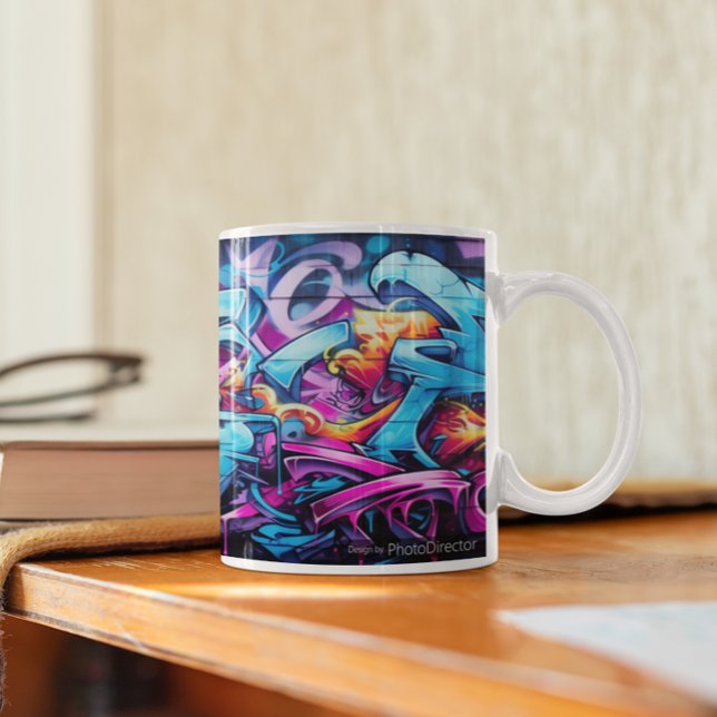 Mug Fresque 1 Variation 21 (Mural 1 Variation 21 Coffee Mug)