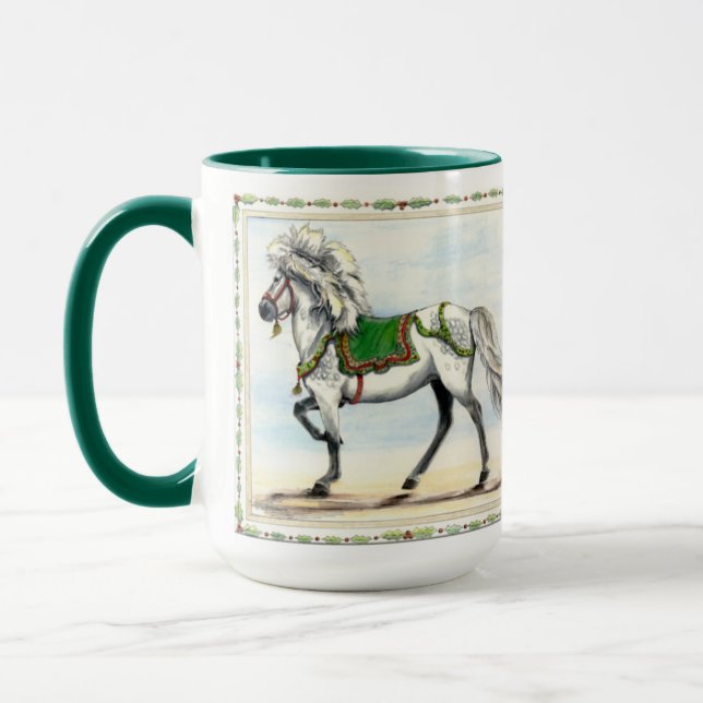 Mug Frey Jol Islande Cheval Noël (Gauche)