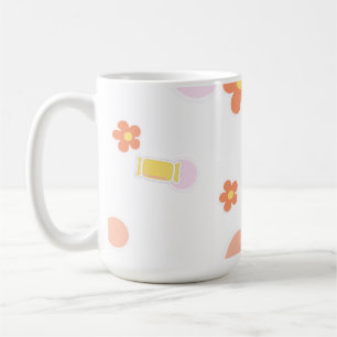 Mug friandises et fleurs