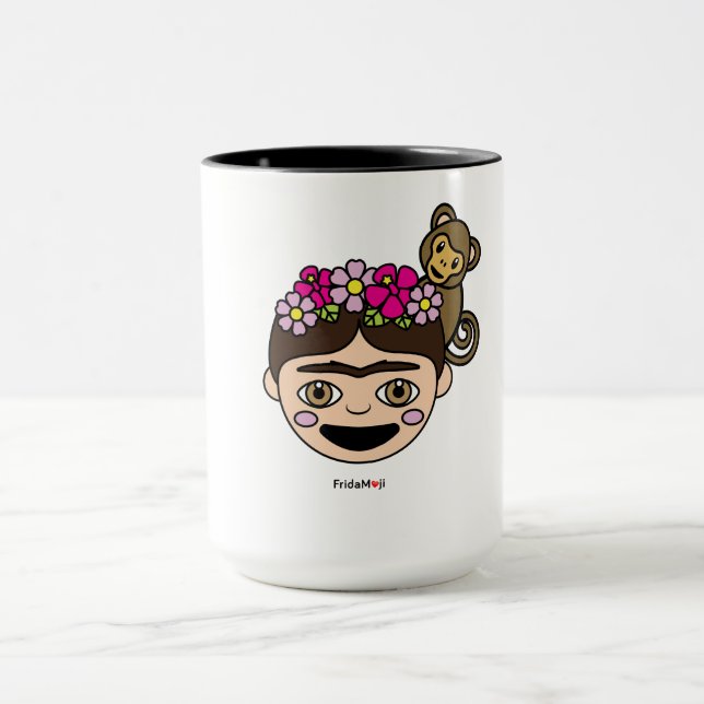 Mug Frida Kahlo | FridaMoji - Frida heureux (Centre)