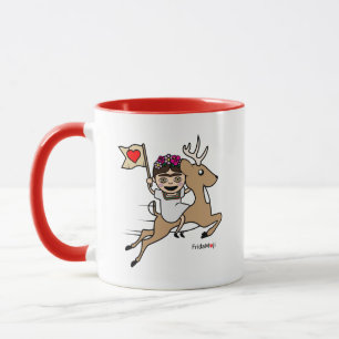 Mug Frida Kahlo   FridaMoji - renne