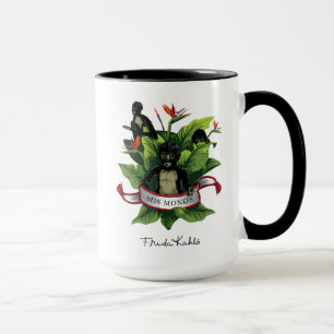 Mug Frida Kahlo   mis Monos