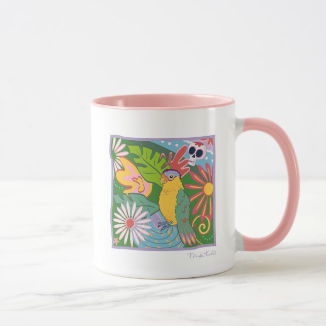 Mug Frida Kahlo Parrot Graphic (Droite)