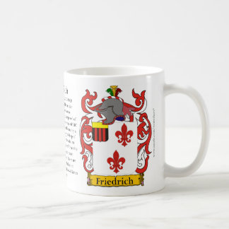 Mug Friedrich l'origine, la signification et la crête