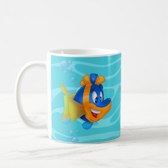 Mug FriendFish dessin animé poisson (Gauche)