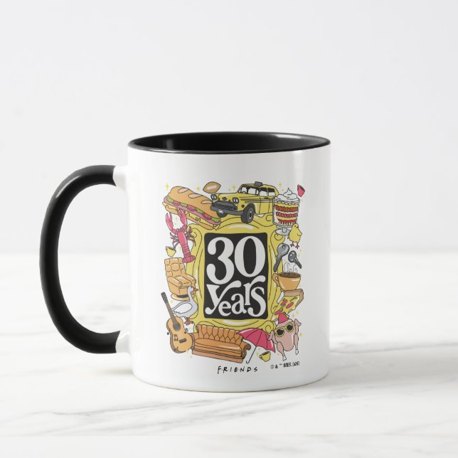 Mug FRIENDS™ | Graphisme 30 ans (Gauche)