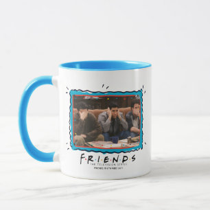 Mug FRIENDS™  Joey, Ross et Chandler sur le canapé