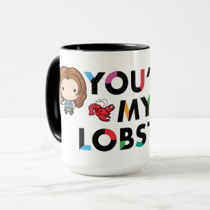 Mug FRIENDS™ Ross & Rachel Lobster Chibi