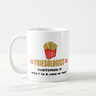 Mug Fries de France amusantes