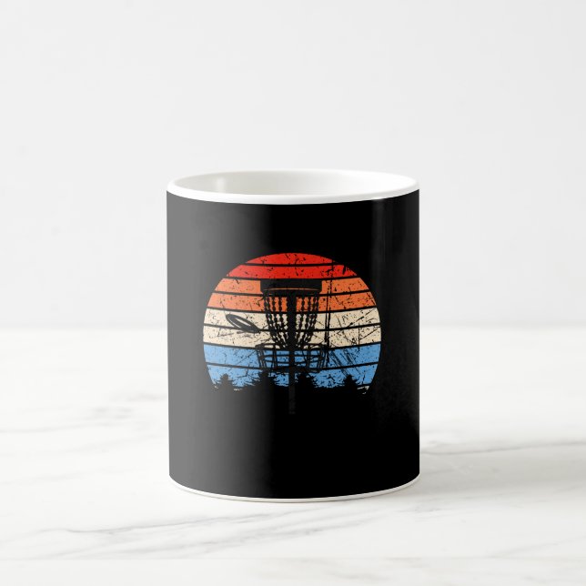 Mug Frisbee Golf Disque Golf Rétro (Centre)