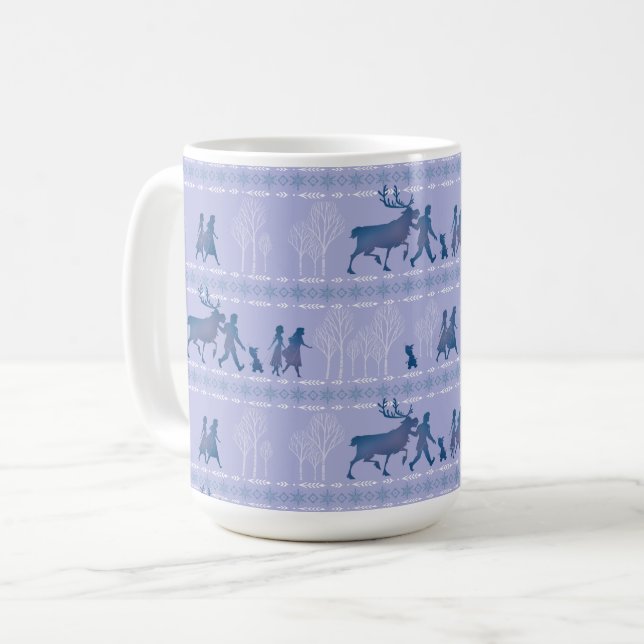 Mug Froid 2 : Anna, Elsa, & Friends Winter Motif (Devant gauche)
