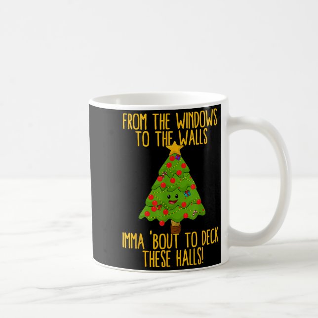 Mug From The Window To The Wall Christmas Tree Em Xmas (Droite)